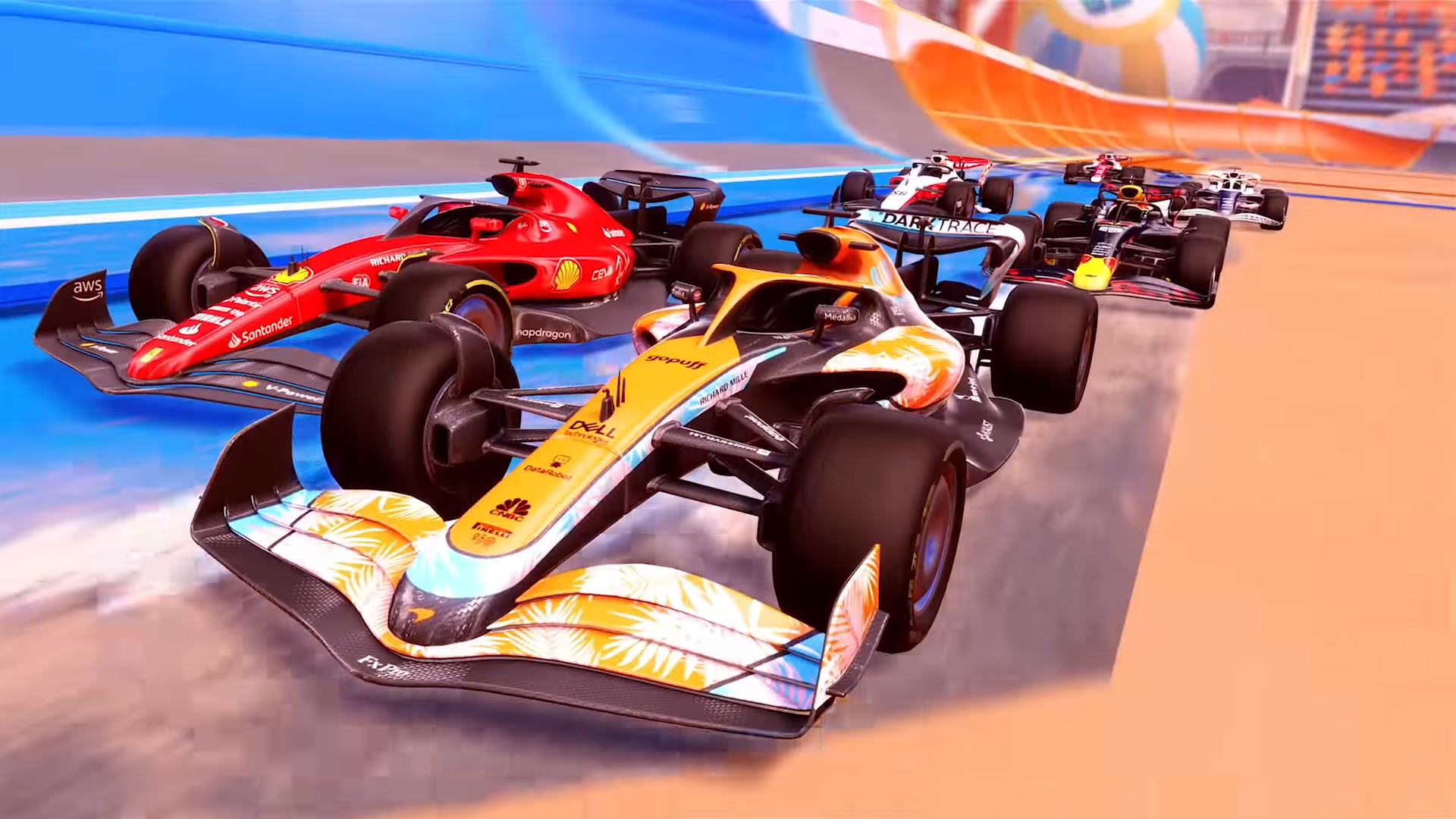 Rocket League Announces 2022 Formula 1 Fan Pass Featuring New Car, Decals, and Wheels