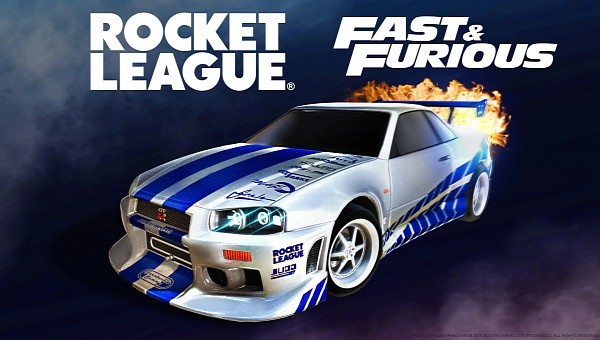 Rocket League Fast & Furious cars