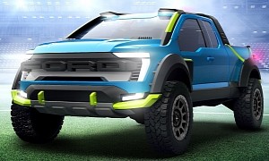 Rocket League Ford F-150 Lands in Chicago, Go See it at CAS