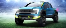 Rocket League Ford F-150 Lands in Chicago, Go See it at CAS