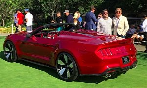 Rocket Speedster Mustang by Galpin and Fisker Meets the Audience at Pebble Beach