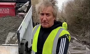 Rod Stewart Shames Authorities Into Fixing Road Outside His Mansion by Filling Potholes