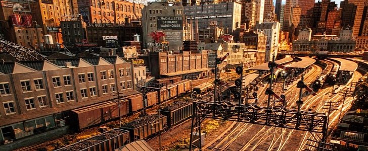 Rod Stewart unveils secret passion project, a massive model railway city