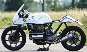 Roel Scheffers' Custom BMW K100RS, New Racing Life for Old Bike