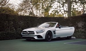 Roger Federer Endorses 2017 Mercedes-Benz SL In Weird Commercial Ad