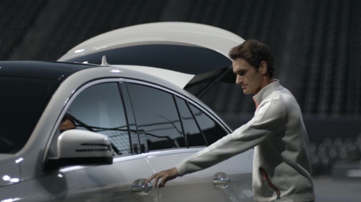 Roger Federer Talks About Being the Best in 2016 Mercedes-AMG GLE63 Coupe Ad