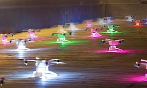 Rogue Drones Mess Up Chinese World Record Simultaneous Flight