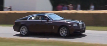 Rolls-Royce Wraith Does Awesome Flybys at Goodwood 2013