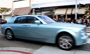 Rolls Royce 102EX Electric Concept Spotted in California