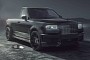 Rolls-Royce Cullinan Black Badge Rendered as a Pickup Truck With Widebody Muscle