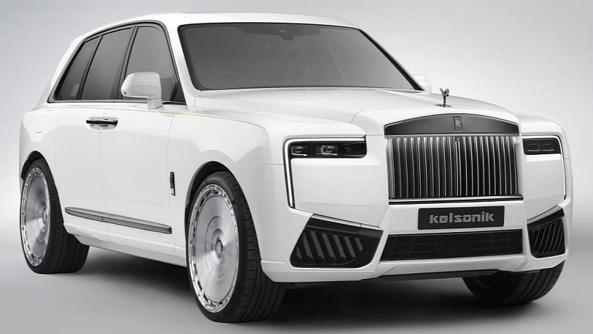 Rolls-Royce Cullinan Black Badge Series II rendering by kelsonik