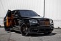Rolls-Royce Cullinan RS Edition Mixes Basalt Black and Hermes, Including on Grille