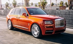 Rolls-Royce Cullinan Shows Color Wizardry, Gets Crystal Over Orange Everywhere