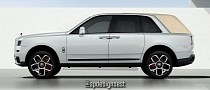 Rolls-Royce Cullinan “White Mammoth” Landaulet Has Digital Miami Summer Vibes