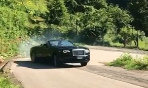 Rolls-Royce Dawn Driver Goes Mountain Drifting, Rolls-Royce Reacts