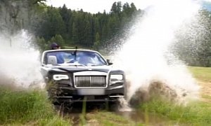 Rolls-Royce Dawn Goes Offroading, Thinks It's a Cullinan
