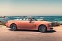 Rolls-Royce Dawn in Bespoke Coral Solid Is a Perfect Summer Trip Luxury Drop Top