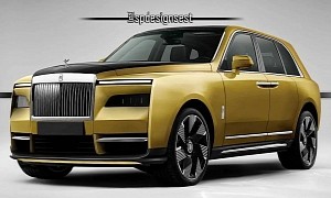 Rolls-Royce Electric SUV Takes a CGI Swing at Luxury High-Riders, Needs To Be Baptized Too