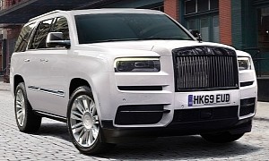 Rolls-Royce Escalade Looks Like the Luxury SUV Happening When Pigs Fly