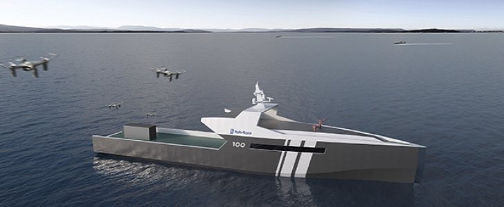 Rolls-Royce autonomous ship prototype