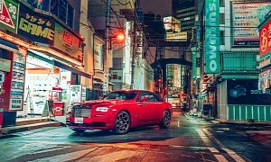 Rolls-Royce Flies Black Badge Models To Japan For Tokyo Photoshoot