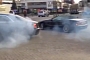 Rolls-Royce Ghost Bullies Mercedes SL55 AMG in Street Donut Battle