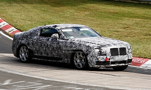 Rolls Royce Ghost Coupe Spied at the 'Ring