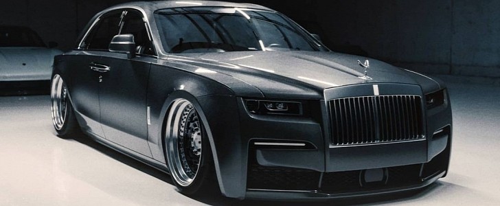 Carbon 2021 Rolls-Royce Ghost rendering