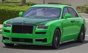 Rolls-Royce Ghost Forgets It's a Luxury Sedan, Puts On a Kitschy Aftermarket Suit