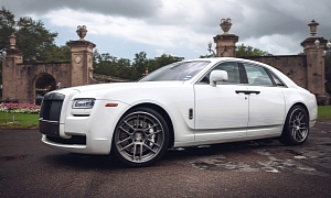 Rolls Royce Ghost Gets ADV.1 Wheels