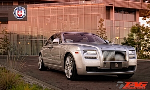 Rolls-Royce Ghost Rides on HRE Wheels