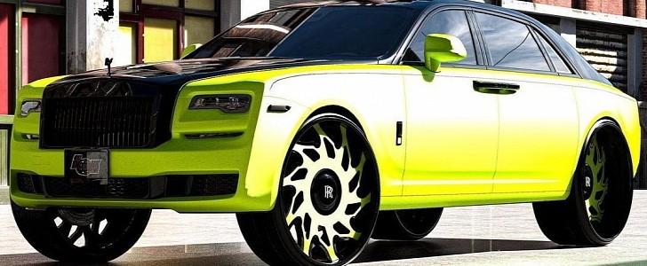 Rolls-Royce Ghost - Rendering