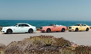 Rolls-Royce Goes All Colorful With Pebble Beach 2019 Pastel Collection