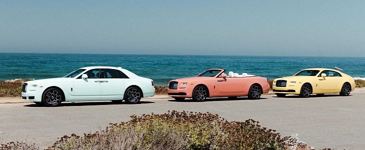 Rolls-Royce Pebble Beach 2019 Pastel Collection