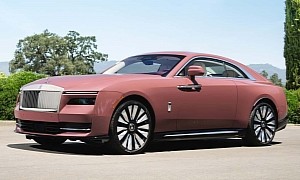 Rolls-Royce Is Debuting a Bespoke Spectre at Monterey Car Week, and It's So Pink!