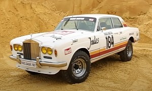 Rolls-Royce "Jules": The Story of the Craziest Car to Ever Compete in the Dakar Rally