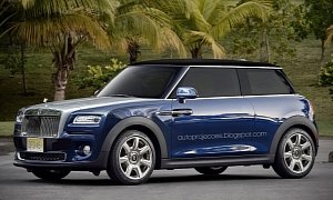 Rolls-Royce MINI Rendered: High-End Luxury Compact?