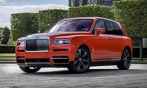 Rolls-Royce Paints the Cullinan In Fux Orange