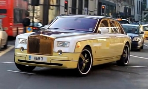 Rolls-Royce Phantom Tuning Fail Spotted in London