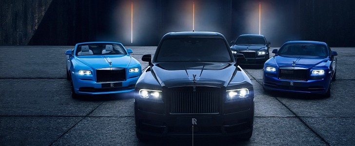 Rolls-Royce Black Badge history models 