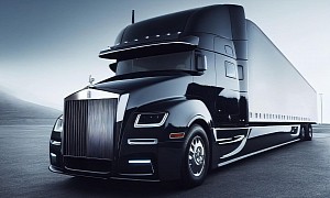 Rolls-Royce Semi-Trailer Truck Is Merely Wishful Thinking, Although Haulers Might Love It