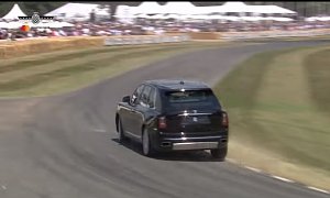 Rolls-Royce Shows Off Cullinan’s Sporty Side At Goodwood