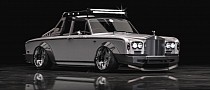 Rolls-Royce Silver Shadow Ute Would Be a Crazy, Mindlessly Stanced Pickup Truck