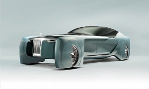 Rolls-Royce Vision Next 100 is an Autonomous Electric Chariot For Future Joneses