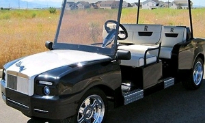 Rolls-Royce Wannabe Golf Cart