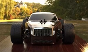 Rolls-Royce Wraith Hot Rod Lacks Fenders, Any Shame, an Opportunity to Become Real