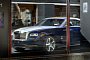 Rolls-Royce Wraith Making UK Debut in Harrods Window