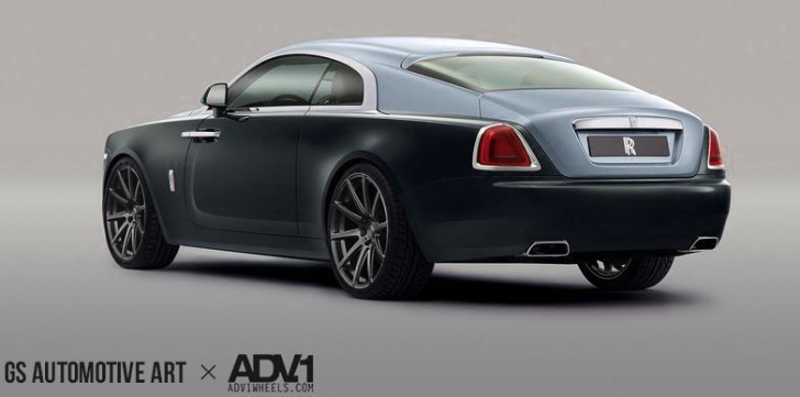 Rolls Royce Wraith on ADV.1 Wheels