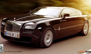 Rolls Royce Wraith Rendering Released