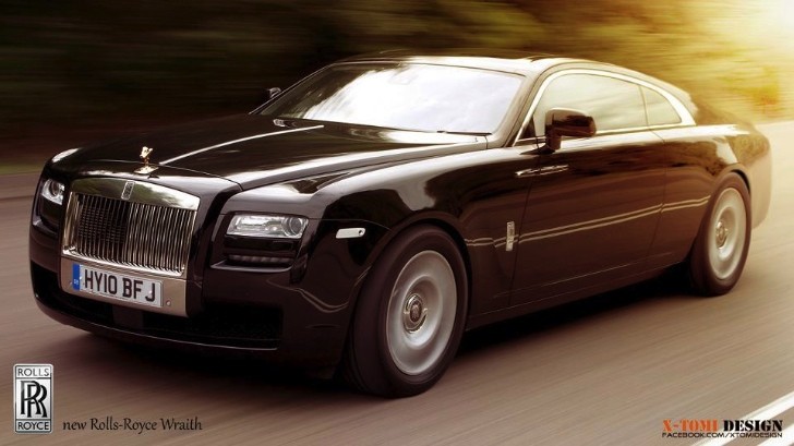 Rolls Royce Wraith Rendering